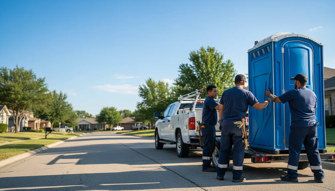 Portable Toilet Rental in Tanner, AL near me